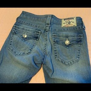 True Religion Flap Hidden Pocket Jeans size 24